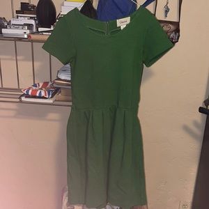 Ganni Green Dress